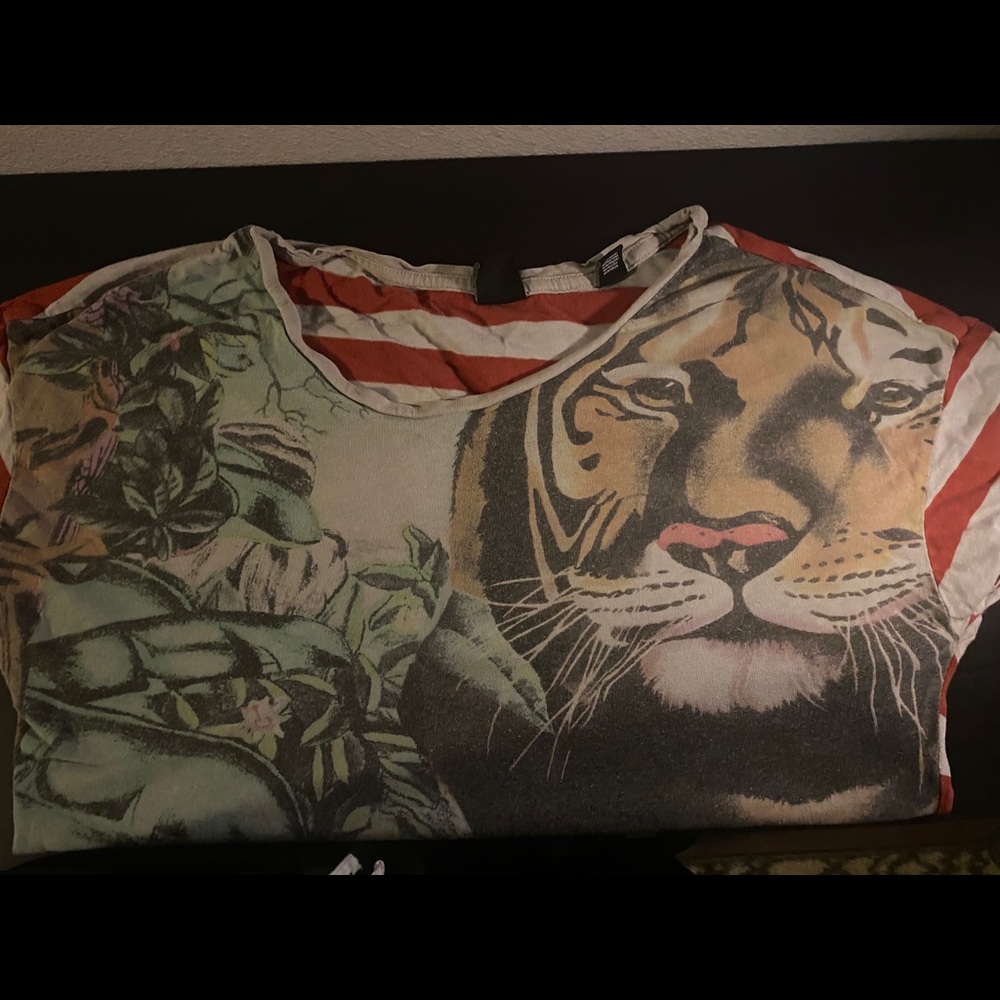 Scotch and Soda Animal Print T-Shirt